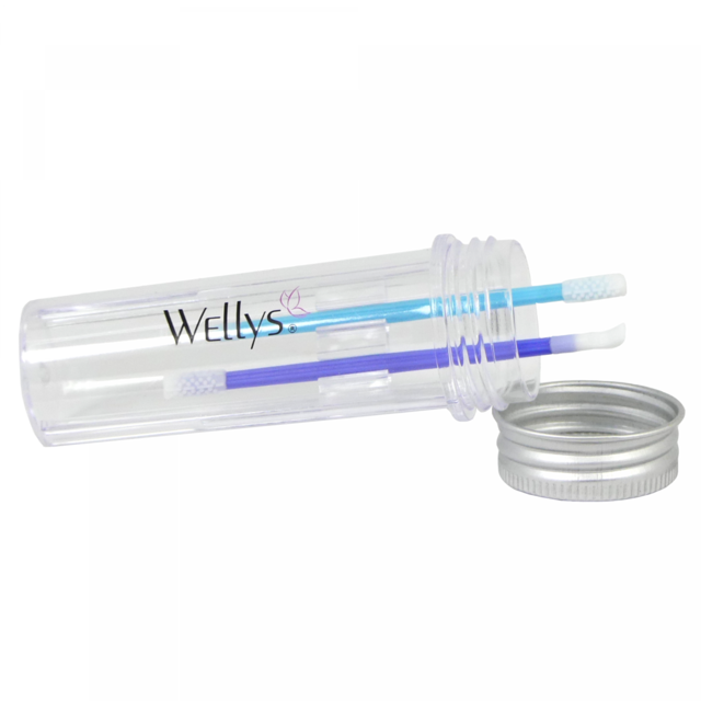 Wellys GI-042530: Silico Swab - Set di 2 tamponi di cotone in silicone