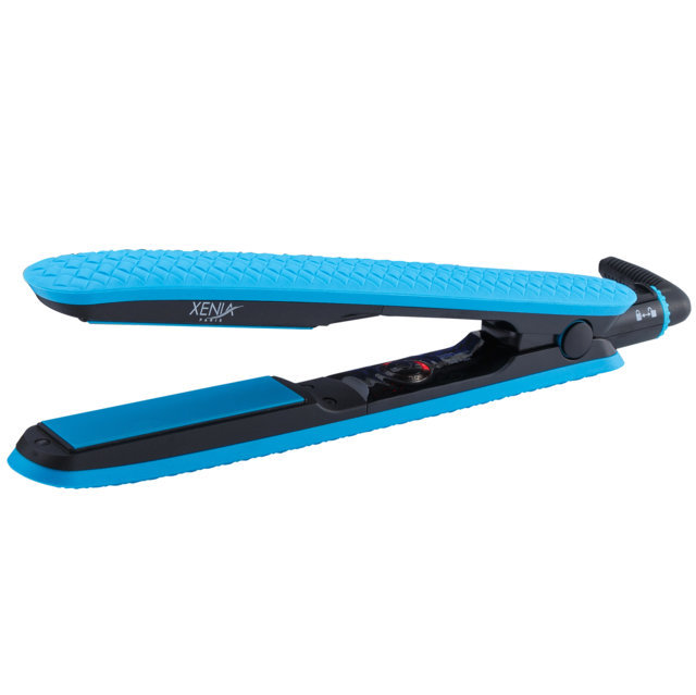 Xenia Paris JS-140207: Piastra per capelli in silicone blu